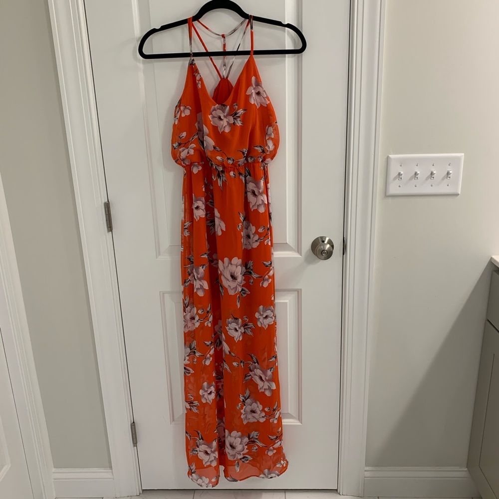 Floral maxi dress